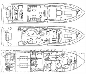Yacht Lady Blueprint