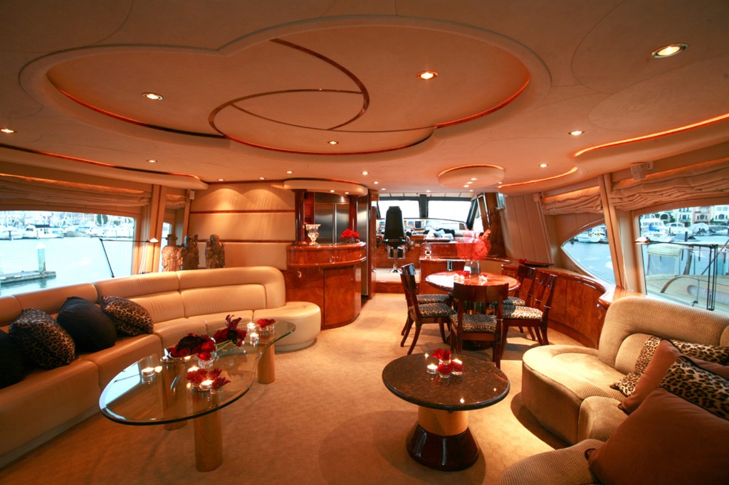 lady haya yacht interior